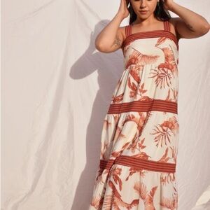 By the River maxi dress sz M like new